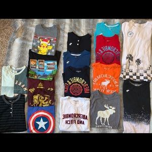 Huge lot of boys size large T-Shirts
